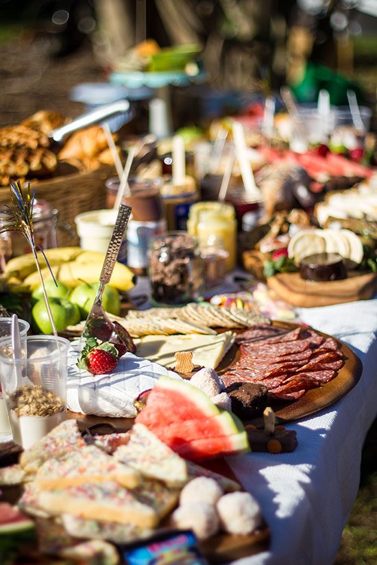 Festlich gedeckte Tafel