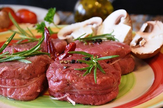 Steaks aus der Theke